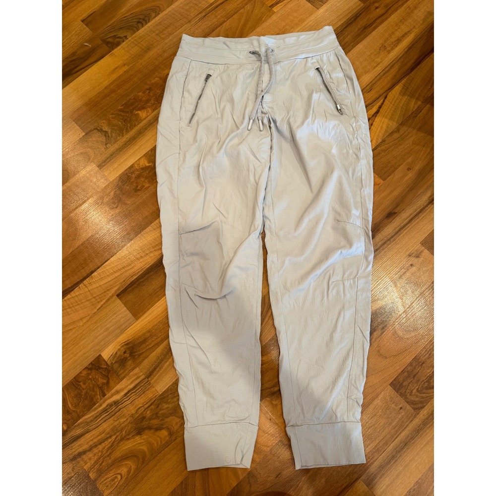 Athleta Trekkie Women's Gray Lightweight Jogger‎ Pants Drawstring Size 4 outdoor